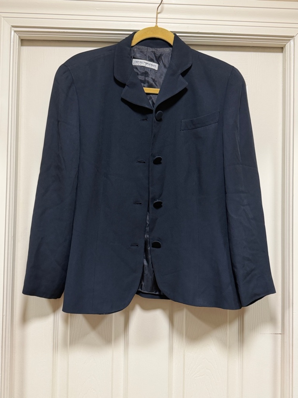 Emporio Armani Navy Blue Women's Blazer